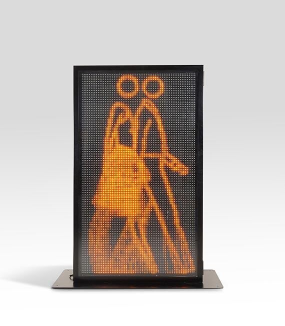 Julian Opie - Jack and Suzanne Walking