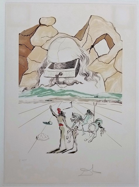 Salvador Dalí, ‘The Path To Wisdom’, 1978, Drawing, Collage or other Work on Paper, Lithograph, Dali Paris