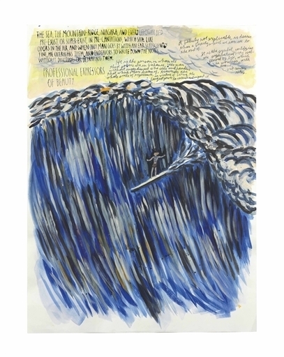 Raymond Pettibon, ‘Untitled (The sea the)’, Christie's