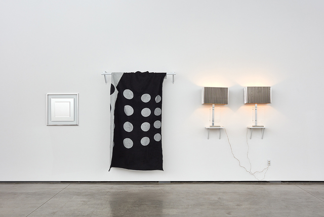 John M. Armleder, ‘Silver Fish Silver Fish Silver Fish, (Furniture Sculpture)’, 2016-2017, David Kordansky Gallery