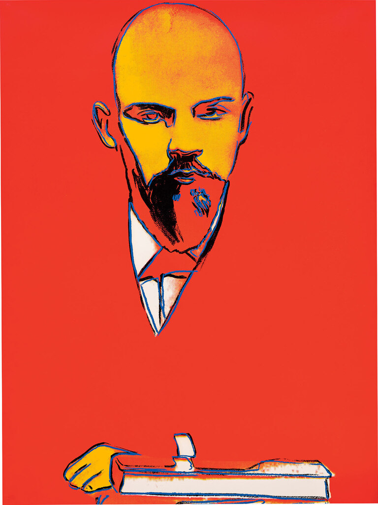 Andy Warhol - Red Lenin (F. & S. 403)
