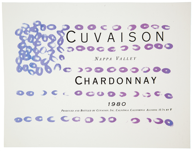 Andy Warhol, ‘Cuvaison Chardonnay (See F. & S. IIIB.6)’, 1980, Print, Screenprint in colors on paper, Christie's Warhol Sale