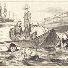 Honoré Daumier, ‘En pleine eau’, 1847, National Gallery of Art, Washington, D.C.