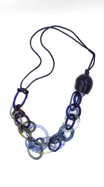 David Licata, ‘Blue Necklace.’, 2017, Facèré Jewelry Art Gallery