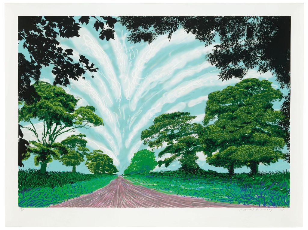 David Hockney - Summer Sky