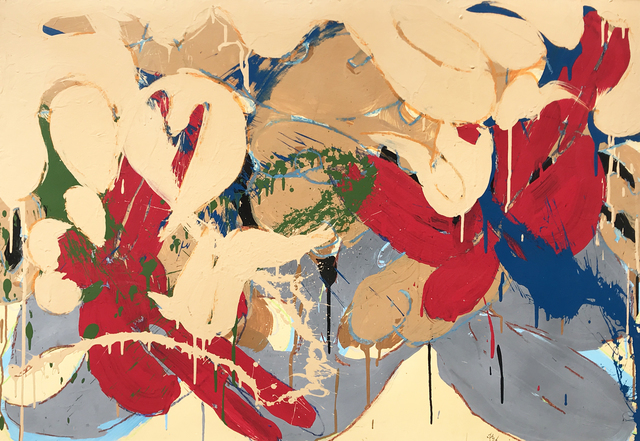 Norman Bluhm, ‘Untitled’, 1974, Painting, Oil and oil crayon on board, Eckert Fine Art