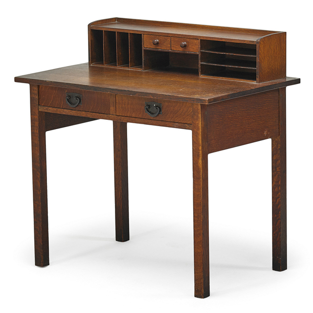 Gustav Stickley, ‘Postcard Desk, Eastwood, NY’, ca. 1908, Rago/Wright