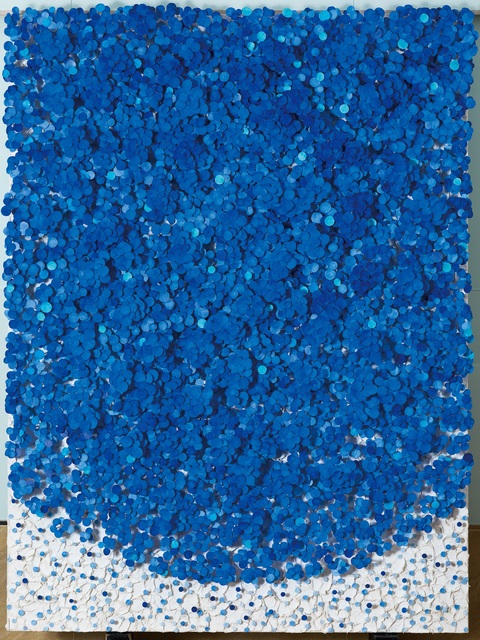 Sung Hee Cho, ‘Blue Blossom with White’, 2018, Opera Gallery