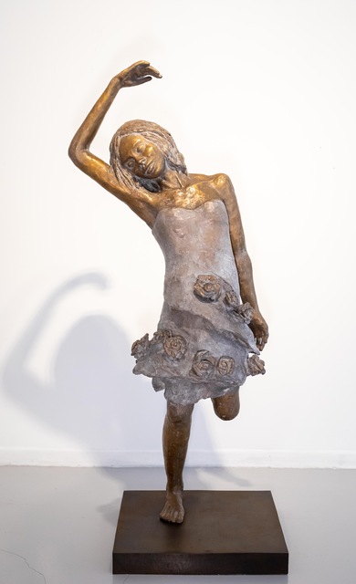 Kari Lena Flåten, ‘Dancing On My Own’, 2020, Sculpture, Bronze, GALLERI RAMFJORD