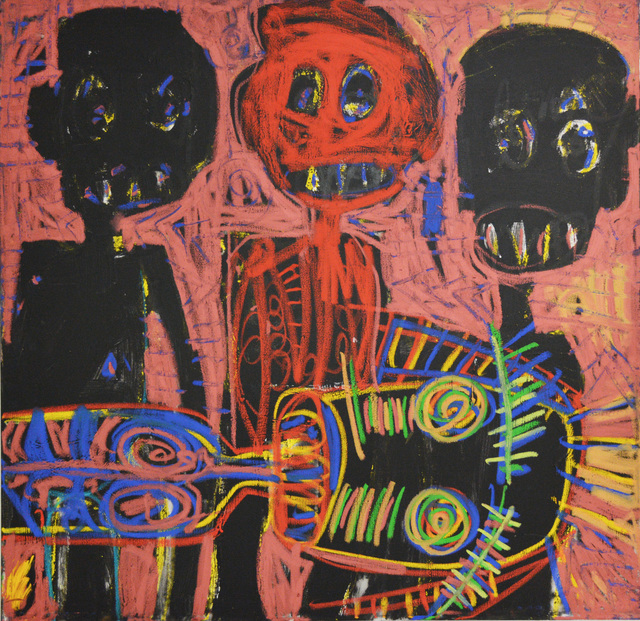 Aboudia, ‘Rouge Noir’, 2016, Ethan Cohen New York