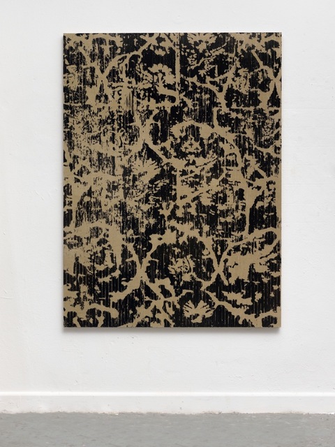 Gregor Hildebrandt, ‘„Nono Saal“,’, 2019, Mixed Media, Cassette tape on canvas, Casado Santapau