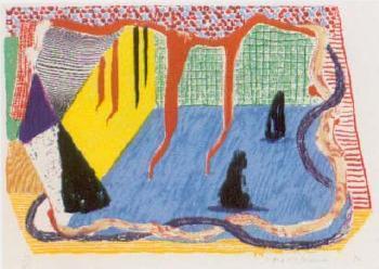 David Hockney - Ink in the room