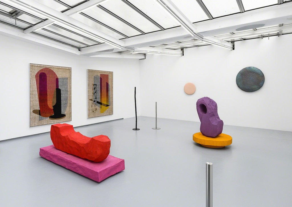 Exhibition view “Real Estate Astrology”, solo show by David Renggli. Galerie Valentin, Paris, France, 2016. © Gregory Copitet / Courtesy of the artist and Valentin, Paris. Exhibition view “Real Estate Astrology”, solo show by David Renggli. Galerie Valentin, Paris, France, 2016. © Gregory Copitet / Courtesy of the artist and Valentin, Paris.