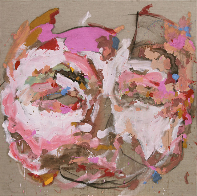 Yassine Mekhnache, ‘Sans Titre’, 2017, Painting, Mixed media on canvas, David Bloch Gallery