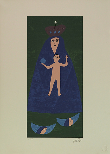 Alfredo Volpi, ‘Nossa Senhora’, 1970-1990, LAART