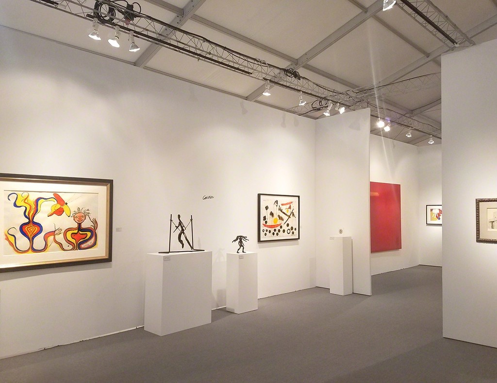 Art Miami Booth C211- From lef to right: Selection of Alexander Calder works, Esteban Vicente, James Brooks, and René Magritte Art Miami Booth C211- From lef to right: Selection of Alexander Calder works, Esteban Vicente, James Brooks, and René Magritte