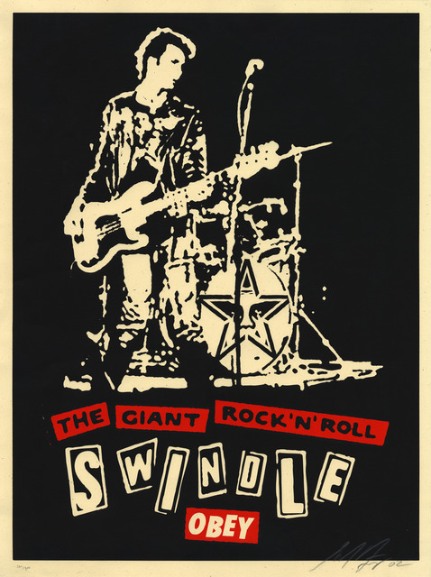 Shepard Fairey (OBEY), ‘Giant Rock N' Roll’, 2002, Gallery 211