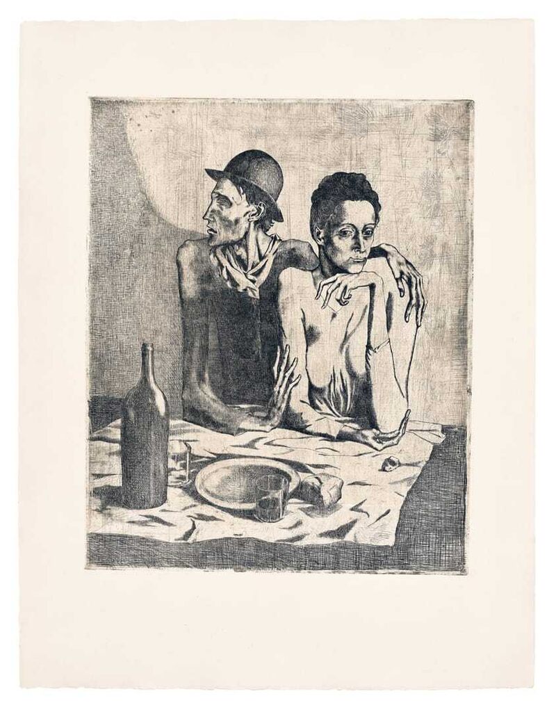 Pablo Picasso - Le repas frugal