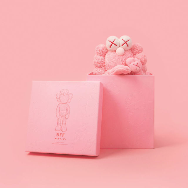 KAWS, ‘KAWS Pink BFF Plush Toy Collectible in Box, Limited Edition #2930 of 3000’, 2019, World of WonderMei