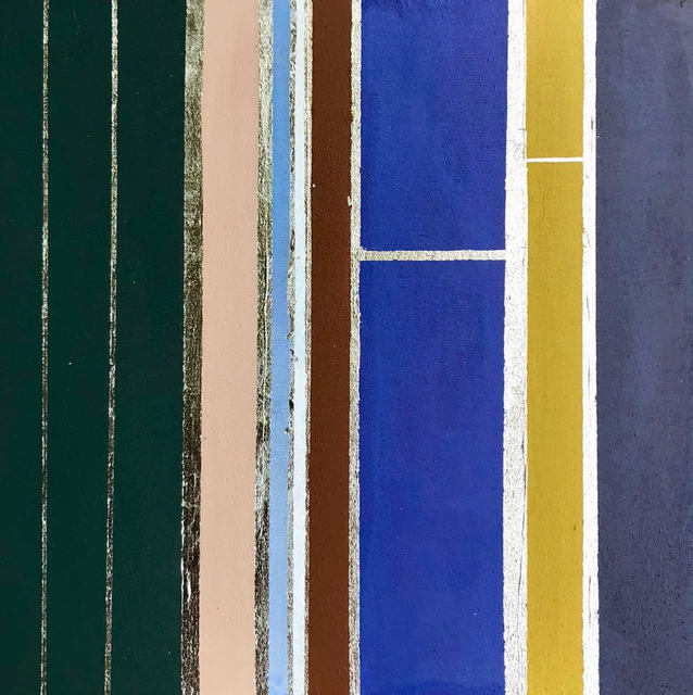Kate Hooray Osmond, ‘Suit and Tie #5’, Painting, Oil and gold leaf, panel, Miller Gallery Charleston