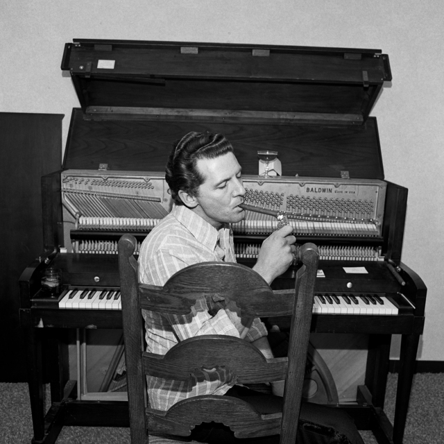 Henry Horenstein, ‘Jerry Lee Lewis, Ramada Inn, Boston, Massachusetts’, 1976, ElliottHalls