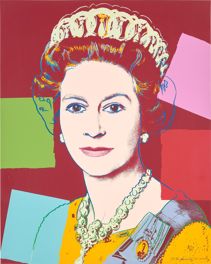 Andy Warhol - Queen Elizabeth II of the United Kingdom, from Reigning Queens (Royal Edition) (F & S. 334A)