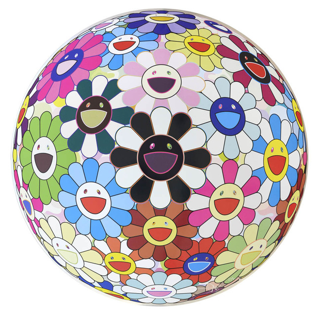 Takashi Murakami, ‘Flowerball Blood (3D) V’, 2011, Shapero Modern