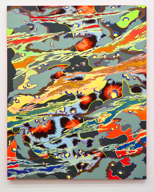 Mike Parillo, ‘In Plain Sight II’, 2014, Painting, Acrylic and glitter on panel, River