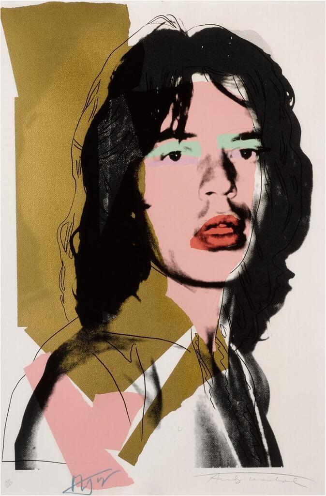 Andy Warhol - Mick Jagger (F. & S. II.143)