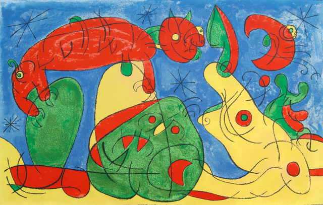 Joan Miró, ‘The Night, the Bear III, from: Series for King Ubu’, 1966, Gilden's Art Gallery