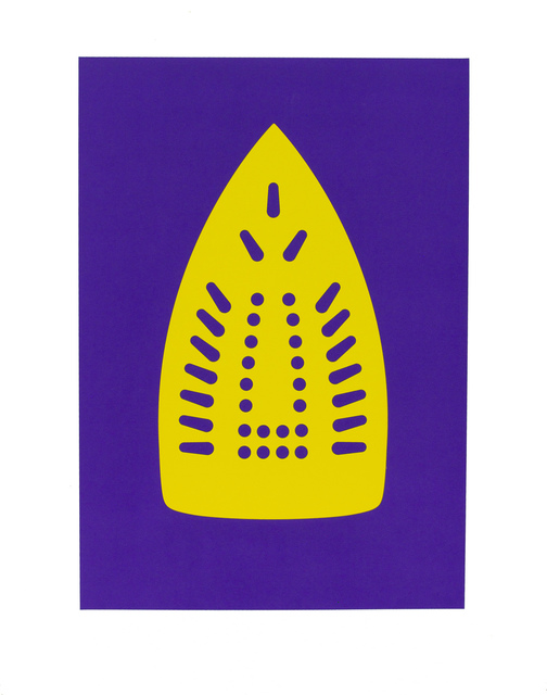 Willie Cole, ‘Complementary Soles (Yellow/Purple)’, 2012, Highpoint Editions