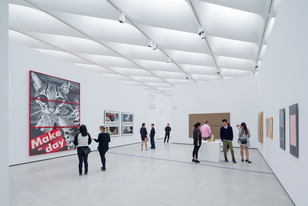 Installation of works by Barbara Kruger, Cindy Sherman, Richard Prince and Sherrie Levine in The Broad's third-floor galleries; photo by Iwan Baan, courtesy of The Broad and DIller Scofidio + Renfro Installation of works by Barbara Kruger, Cindy Sherman, Richard Prince and Sherrie Levine in The Broad's third-floor galleries; photo by Iwan Baan, courtesy of The Broad and DIller Scofidio + Renfro