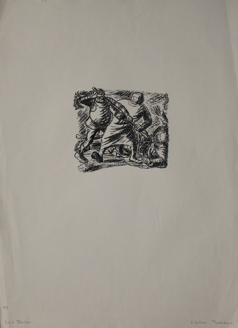 Ernst Barlach, ‘Bruder’, 1916, Print, Lithograph, Sylvan Cole Gallery