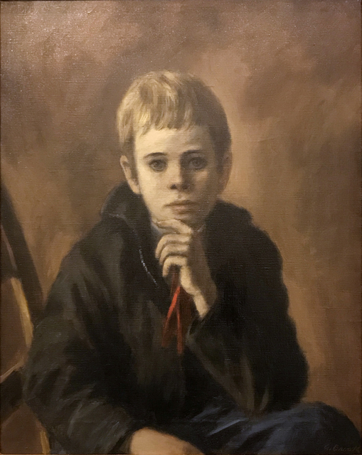 Alexander Brook, ‘Young Boy’, ca. 1926, Painting, Oil on Canvas, Childs Gallery