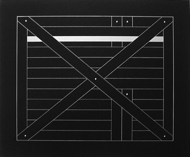 Wanda Pimentel, ‘Untitled, Involucro Series’, 1998, Painting, Metalic acrylic on linen canvas, Anita Schwartz Galeria de Arte