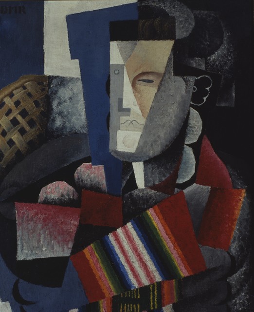Diego Rivera, ‘Portrait of Martín Luis Guzmán’, 1915, Painting, Philadelphia Museum of Art