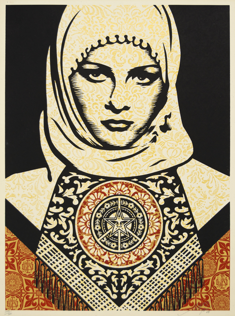 Shepard Fairey, ‘Arab Woman’, 2006, Heather James Fine Art Gallery Auction