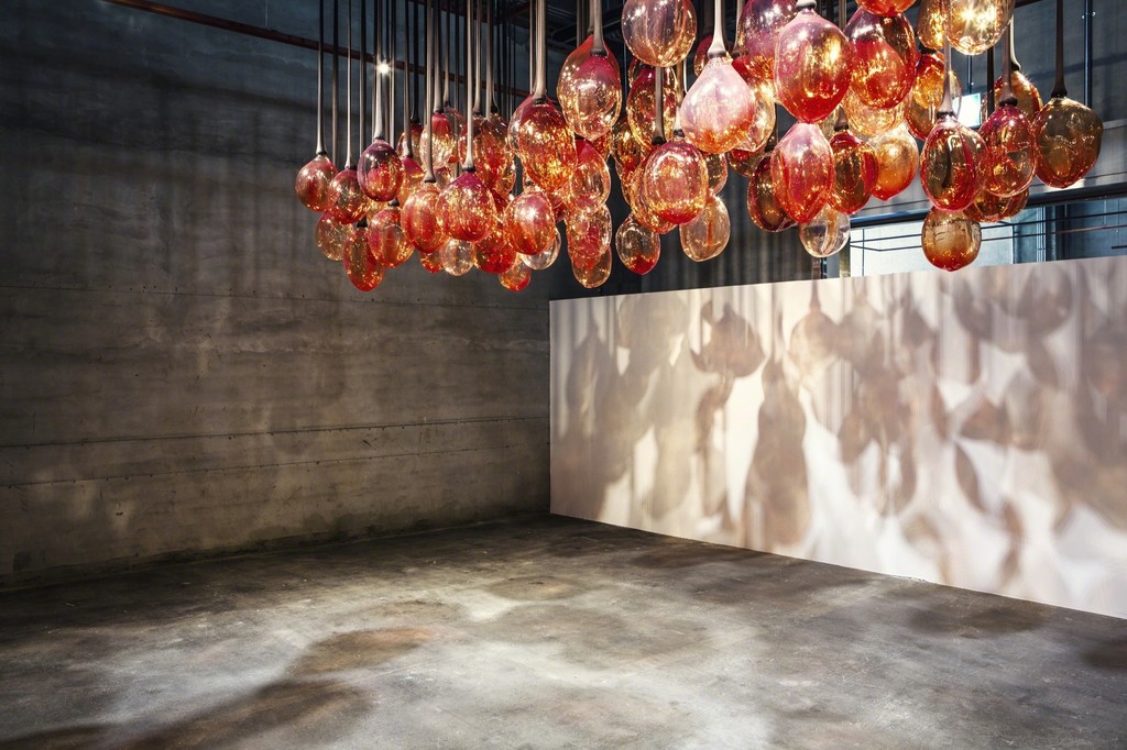 Silence in Nature 2015 Installation Shot (Blown Glass ,93 pieces) Silence in Nature 2015 Installation Shot (Blown Glass ,93 pieces)