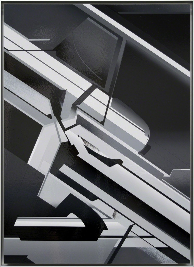 Marc von der Hocht, 'Proton', 2018, 72 x52 cm, high gloss enamel on aluminium; photo: Marc von der Hocht Marc von der Hocht, 'Proton', 2018, 72 x52 cm, high gloss enamel on aluminium; photo: Marc von der Hocht