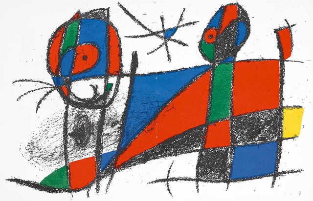 Joan Miró, ‘Untitled (Lithographe II, M.1042)’, 1975, Martin Lawrence Galleries