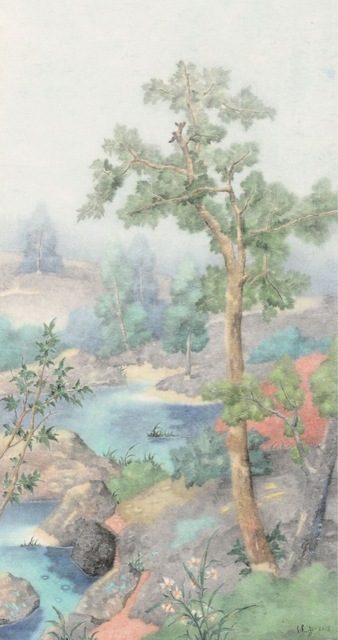 Zeng Jianyong, ‘Clear of the Wild No.1’, 2018, Painting, Colour ink on paper, Arthill Gallery