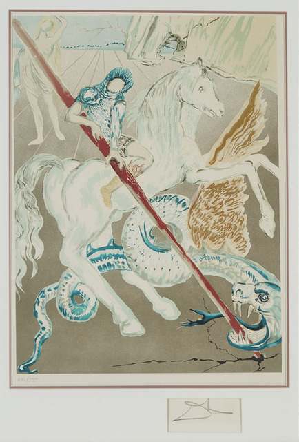 Salvador Dalí, ‘The Lance Of Chivalry (St. George) (From Retrospective)’, 1978, Waddington's