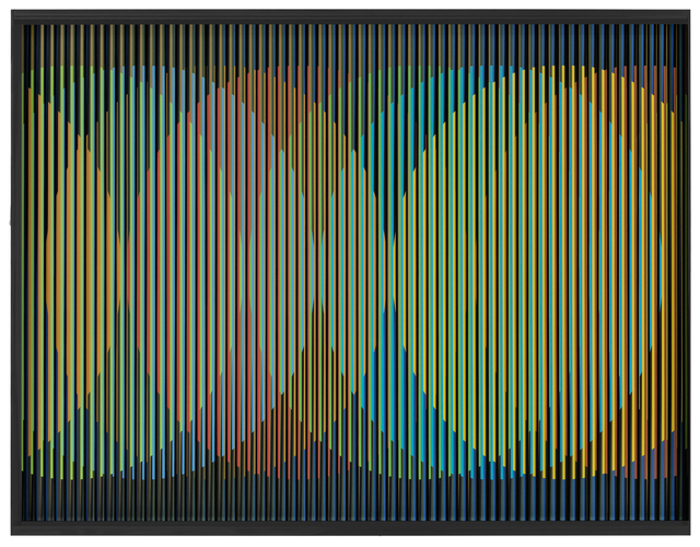 Carlos Cruz-Diez, ‘Cromointerferencia Espacial 14’, 1964-2015, Marion Gallery