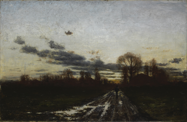Theodore Clement "T.C." Steele, ‘Sunrise ’, 1886, Painting, Oil on canvas, Indianapolis Museum of Art at Newfields