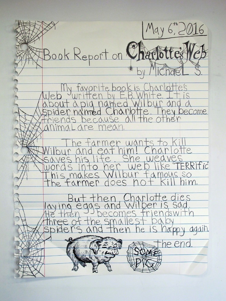 Charlotte's web character analysis image