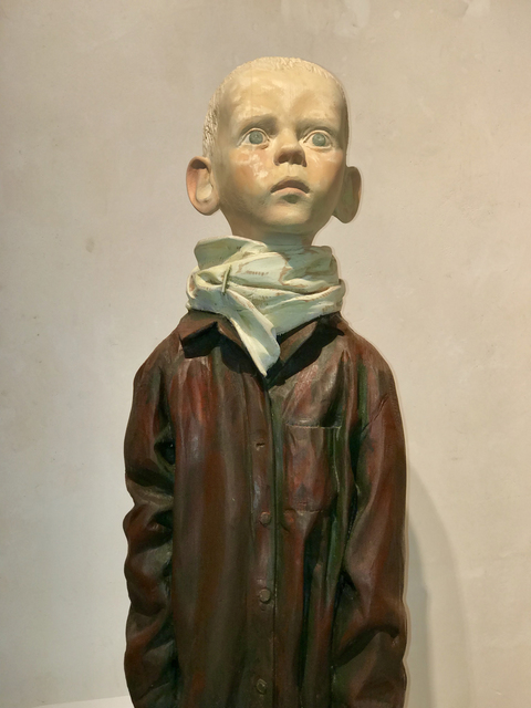 Igor Melnikov, ‘Dreamer’, 2017, Sculpture, Wood and paint, Turner Carroll Gallery