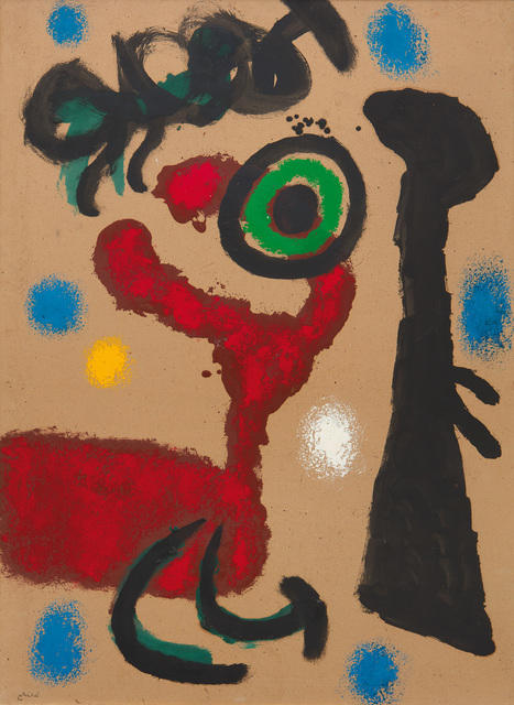 Joan Miró, ‘Femme et oiseau’, 1963, W&K - Wienerroither & Kohlbacher