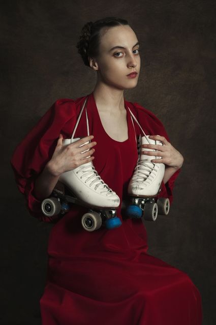 Romina Ressia, ‘Woman with Rollers’, 2019, HOFA Gallery (House of Fine Art)