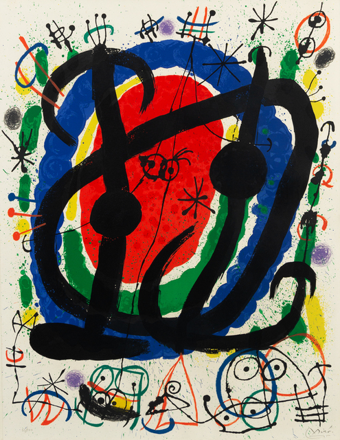 Joan Miró, ‘Abstract Composition 1’, 1961, Hindman