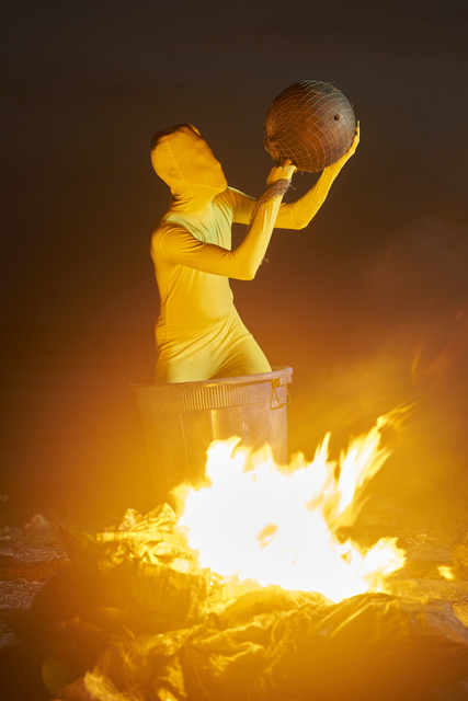 Serge Attukwei Clottey, ‘Enter Through the Gift of Life XX’, 2020, Photography, Archival pigment printing on Hahnemühle photo gloss baryta 320gsm paper mounted on dibond, Lorenzelli arte